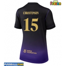 Barcelona Andreas Christensen #15 Auswärtstrikot Frauen 2026-27 Kurzarm